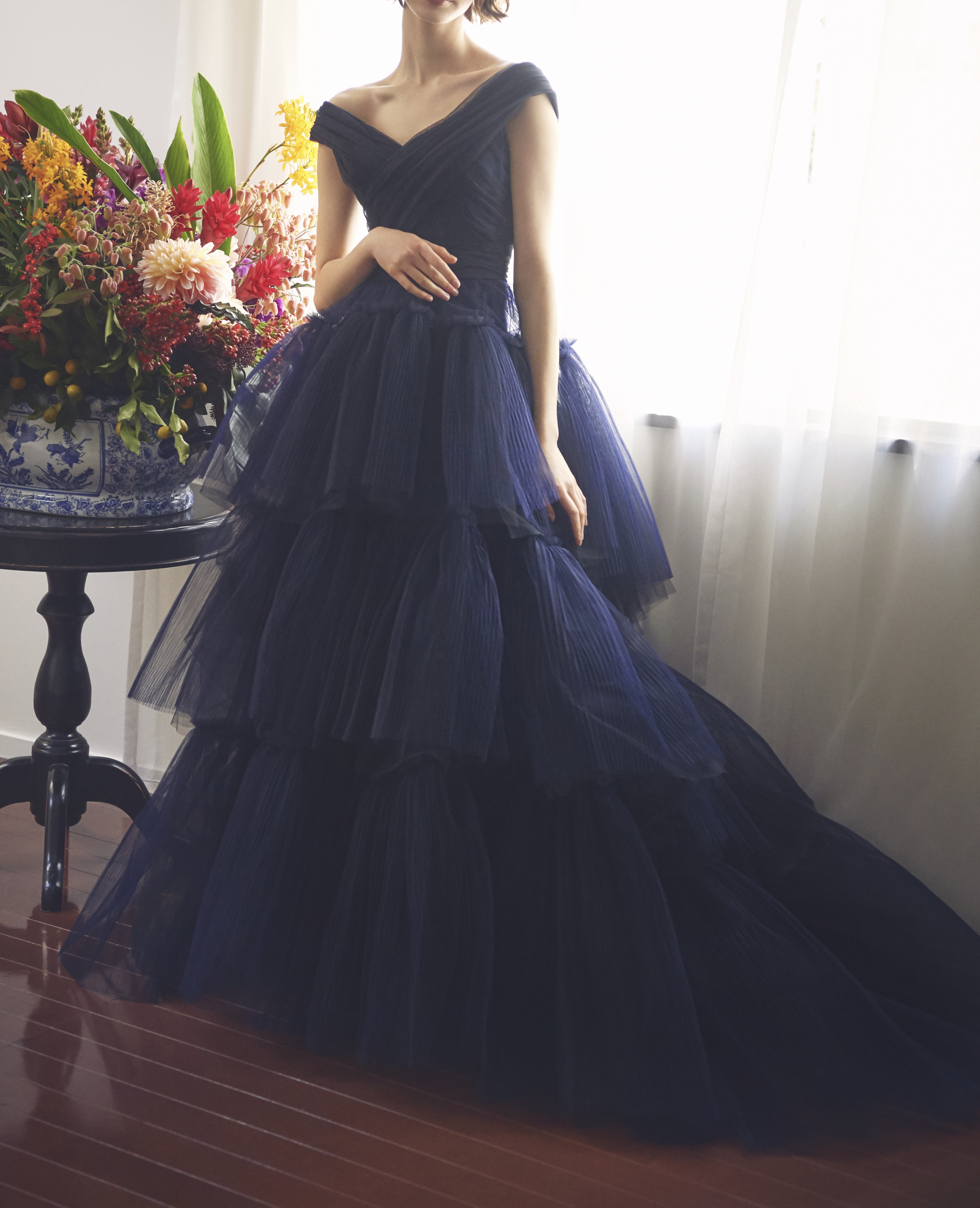 【NUMBER 5 original】LEAF154/NVY（7号）